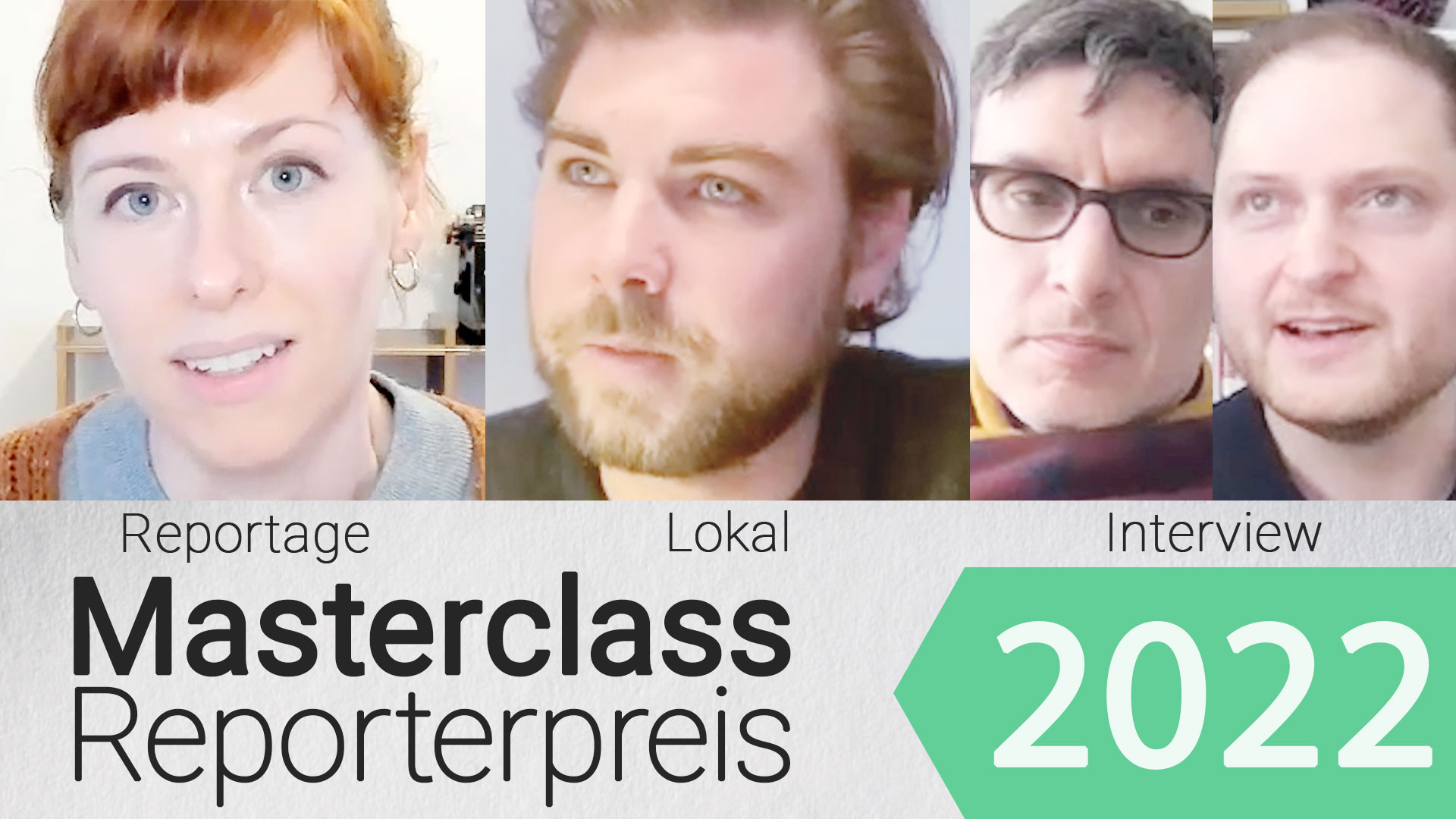 Masterclass Reporterpreis: Reportage|Freie|Interview Workshop 446